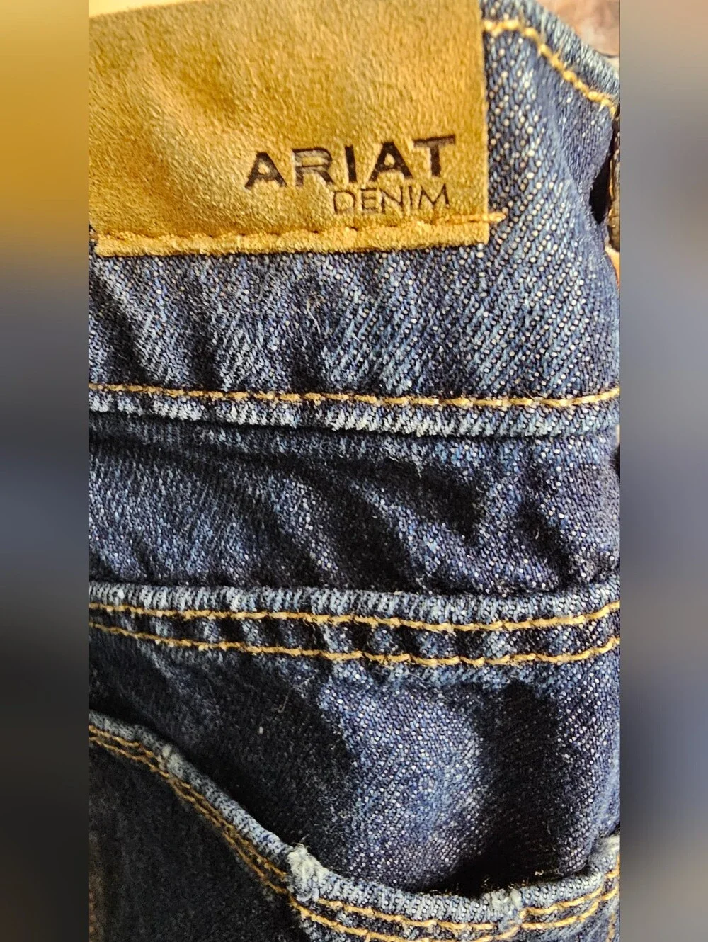 Ariat Denim Ultra High Rise Tomboy Straight Distressed Jeans 25R